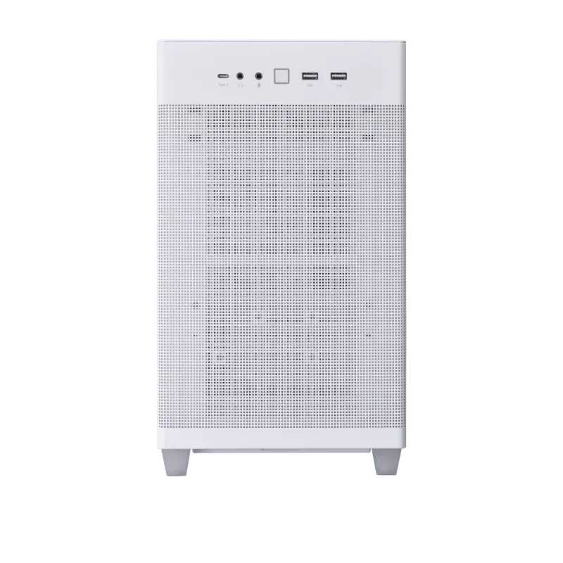 ASUS AP201 PRIME CASE TG WHITE Mini Tower Weiß