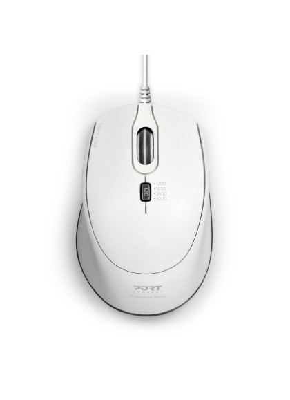 Port Designs 900712 Maus Büro Beidhändig USB Typ-A 3600 DPI