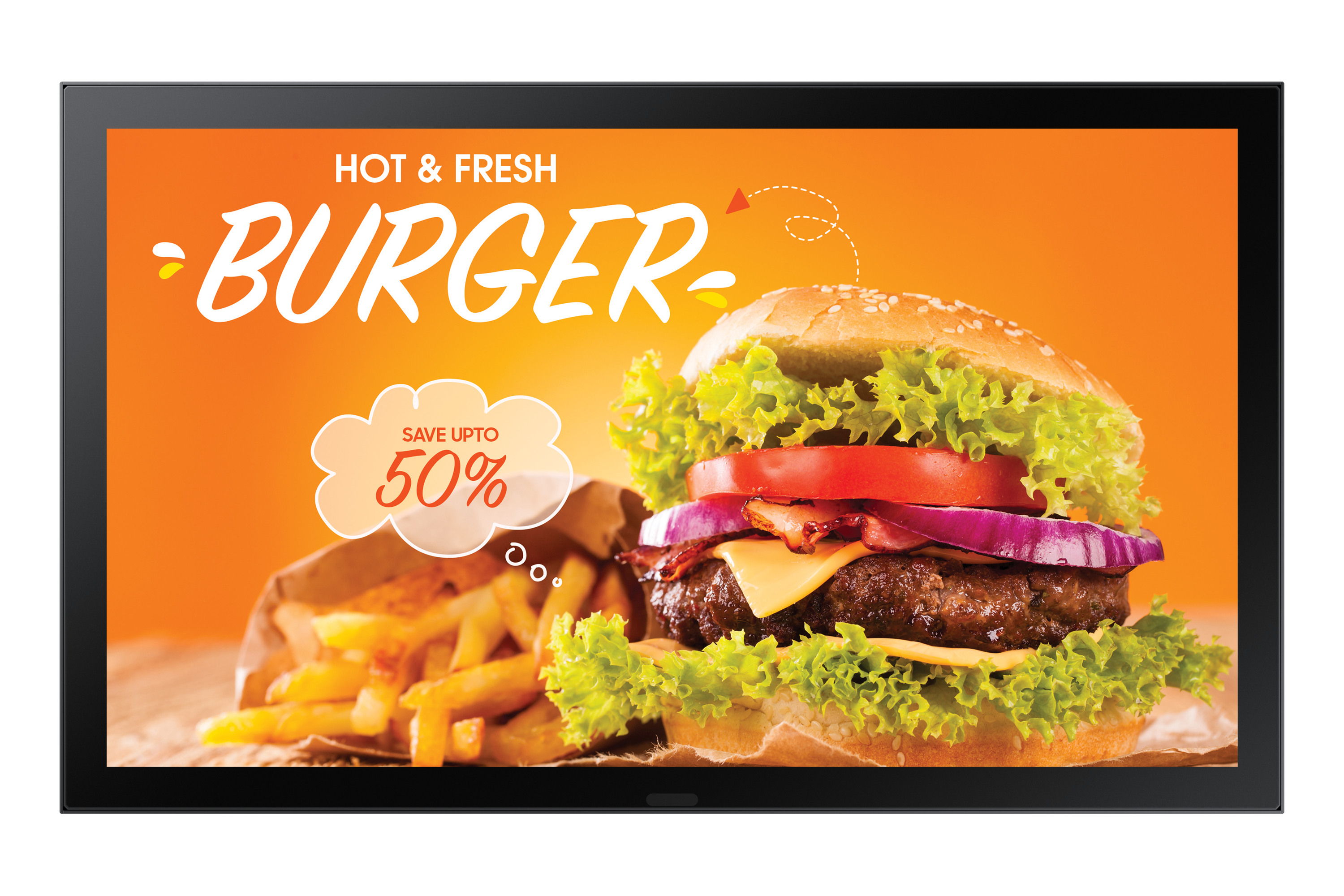 Samsung OH24B Digital Signage Flachbildschirm 61 cm (24") LCD WLAN 1500 cd/m² Full HD Schwarz Eingebauter Prozessor Tizen 6.5 24/7