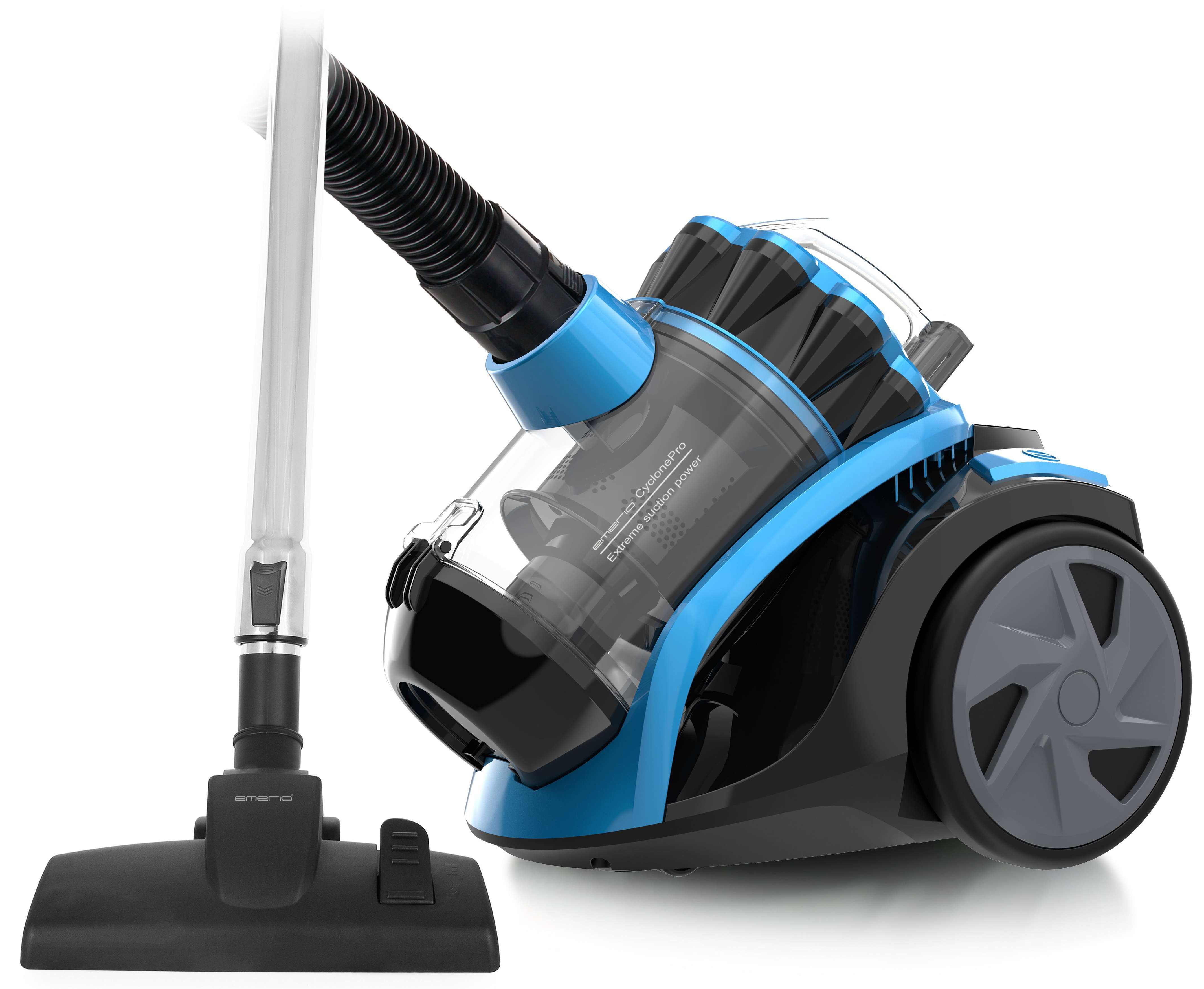Emerio VCE-108278.10 Staubsauger 2 l Zylinder-Vakuum Trocken 900 W Staubbeutel