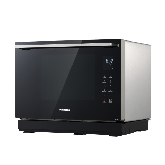 Panasonic NN-CS89LB Schwarz, Edelstahl Kombi-Mikrowelle Arbeitsplatte 31 l 1000 W