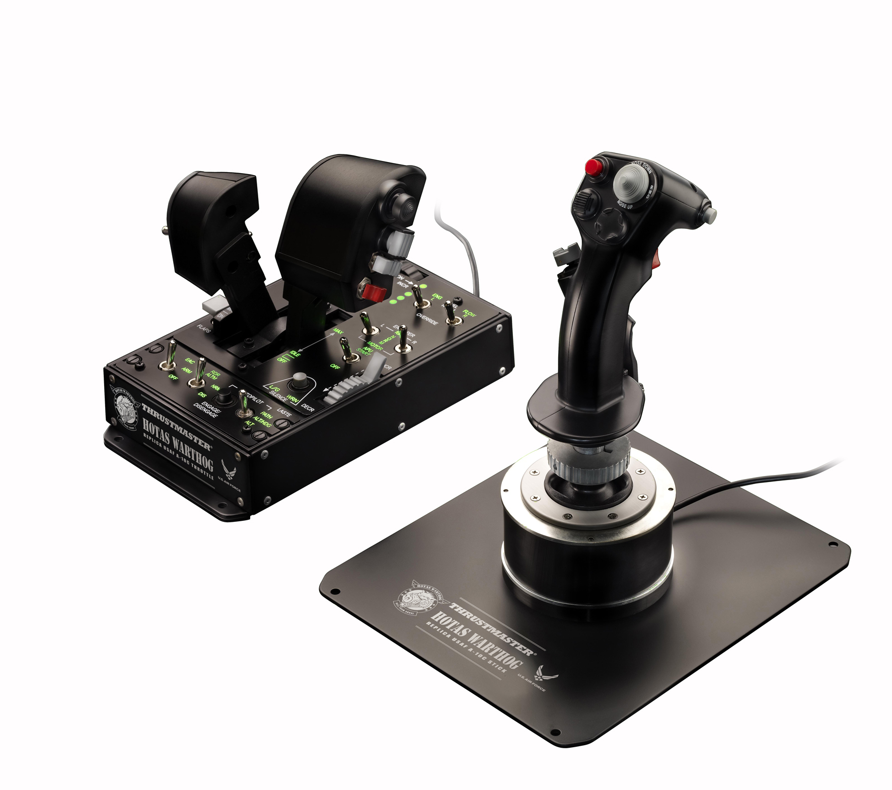 Thrustmaster Hotas Warthog Schwarz Joystick PC, Playstation 3