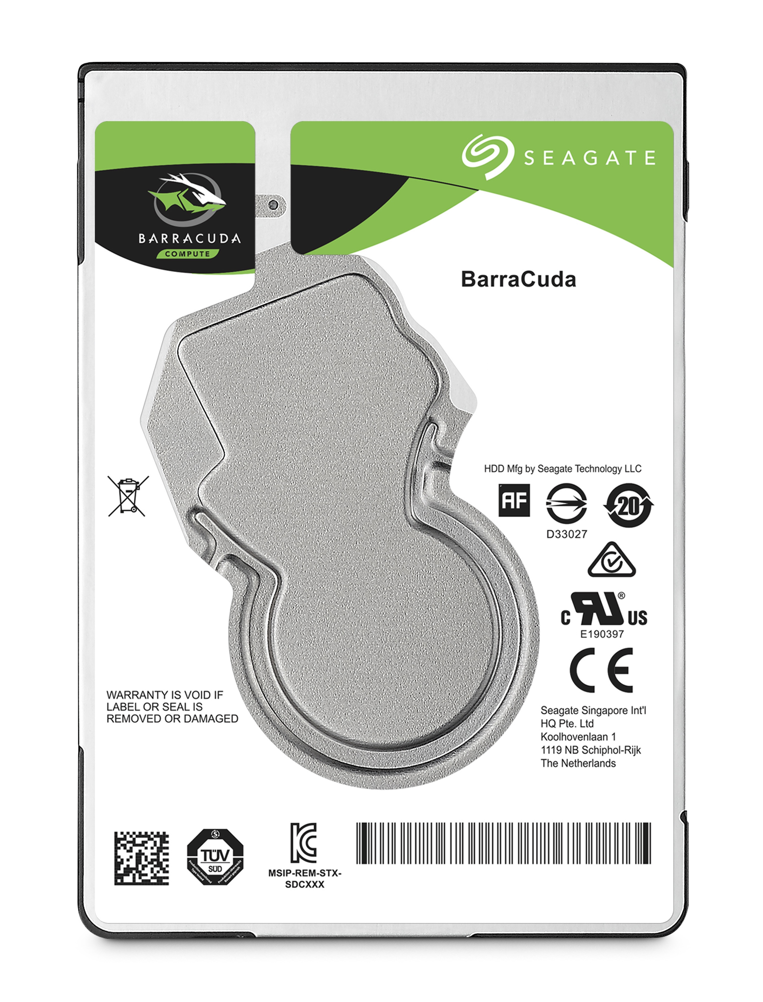 Seagate Barracuda ST4000LM024 Interne Festplatte 2.5" 4 TB Serial ATA III
