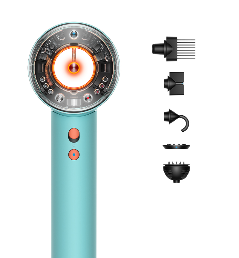 Dyson Supersonic Nural hair dryer 1600 W Blue, Orange