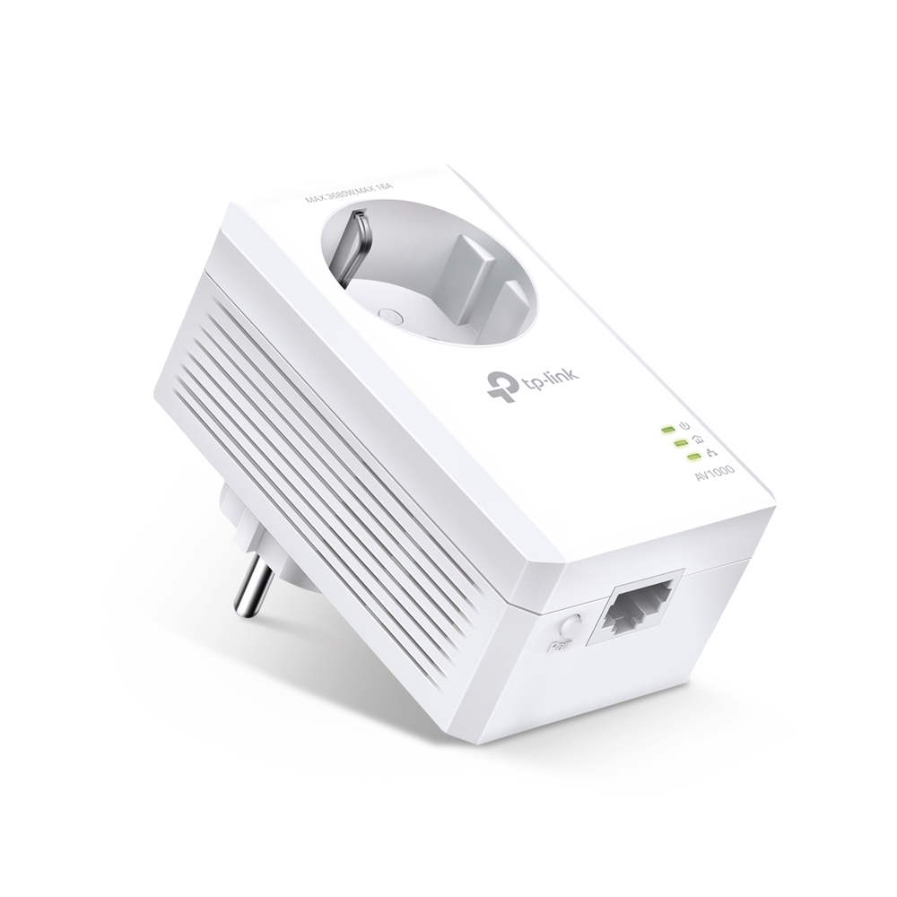 TP-Link TL-PA7017P PowerLine Netzwerkadapter 1000 Mbit/s Ethernet/LAN Weiß 1 Stück(e)