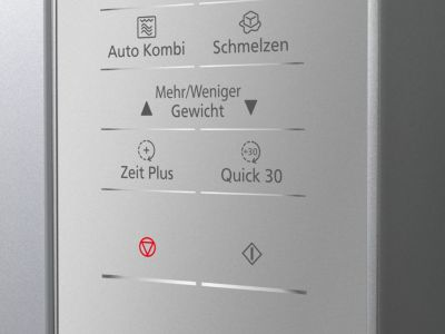 Panasonic Mikrowelle NN-GT47KMGPG mit Grill Touch-Bedienung
