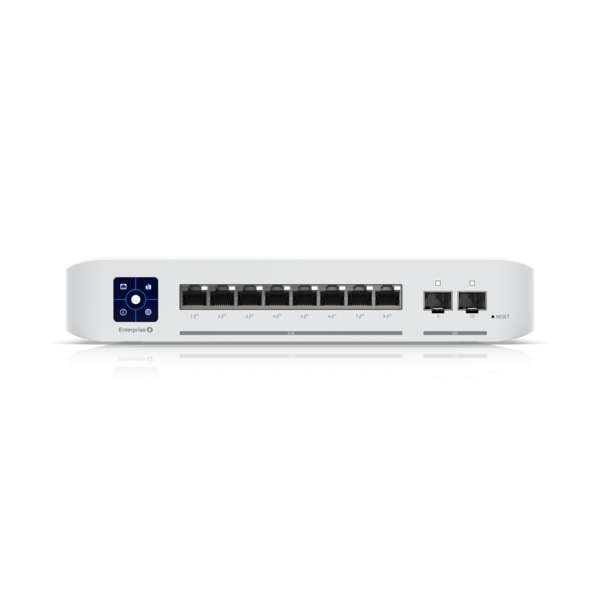 Ubiquiti UniFi Enterprise 8 PoE Managed L3 2.5G Ethernet (100/1000/2500) Power over Ethernet (PoE) Edelstahl