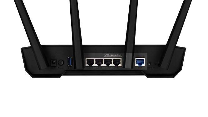 ASUS TUF Gaming AX3000 V2 WLAN-Router Gigabit Ethernet Dual-Band (2,4 GHz/5 GHz) Schwarz, Orange