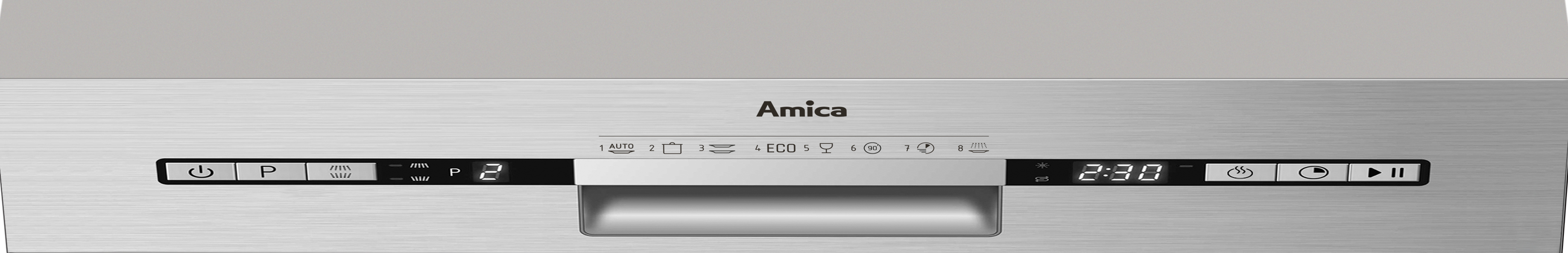Amica EGSP 576 910 E Spülmaschine Halb integriert 14 Maßgedecke D