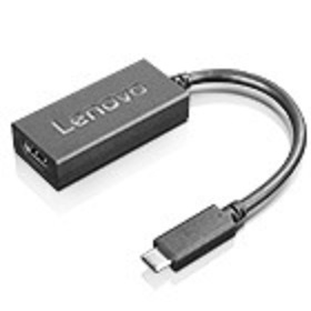 Lenovo 4X90M42956 Videokabel-Adapter VGA (D-Sub) USB Typ-C Schwarz