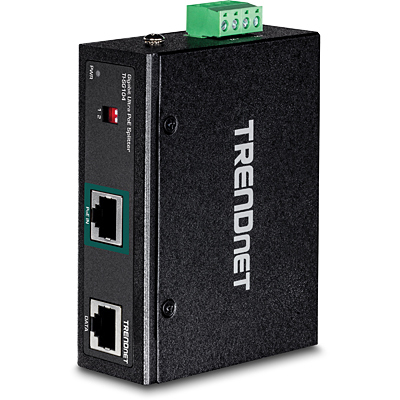 Trendnet TI-SG104 Netzwerksplitter Power over Ethernet (PoE) Schwarz