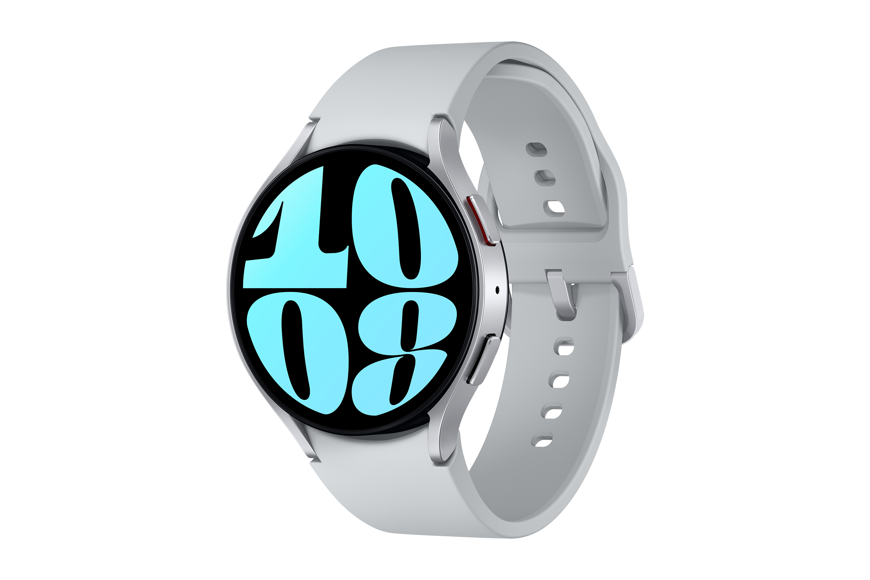 Samsung Galaxy Watch6 44 mm Digital Touchscreen Silber