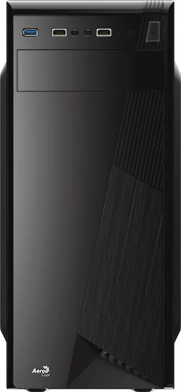 Aerocool CS‐1101 Midi Tower Black