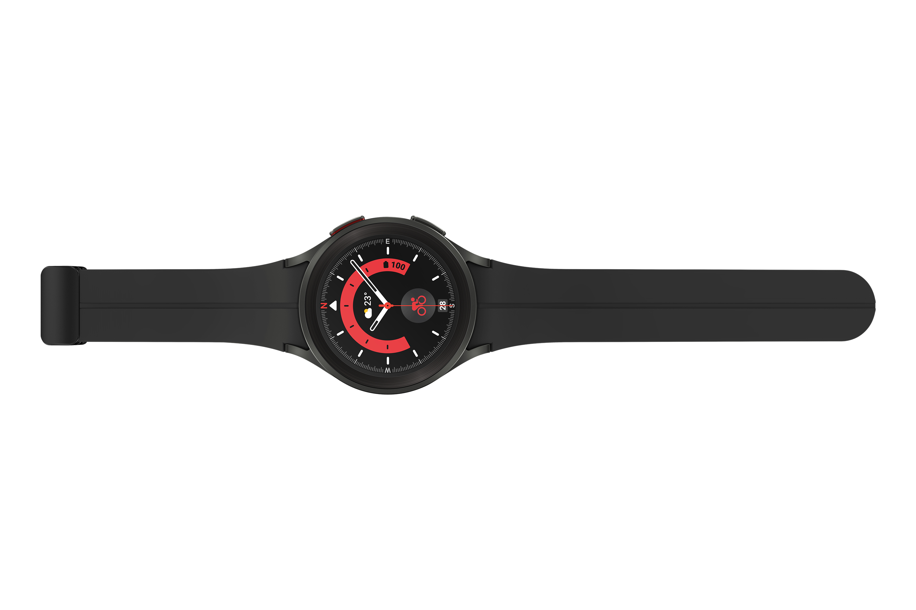 Samsung Galaxy Watch5 Pro 3,56 cm (1.4") OLED 45 mm Digital 450 x 450 Pixel Touchscreen Schwarz WLAN GPS