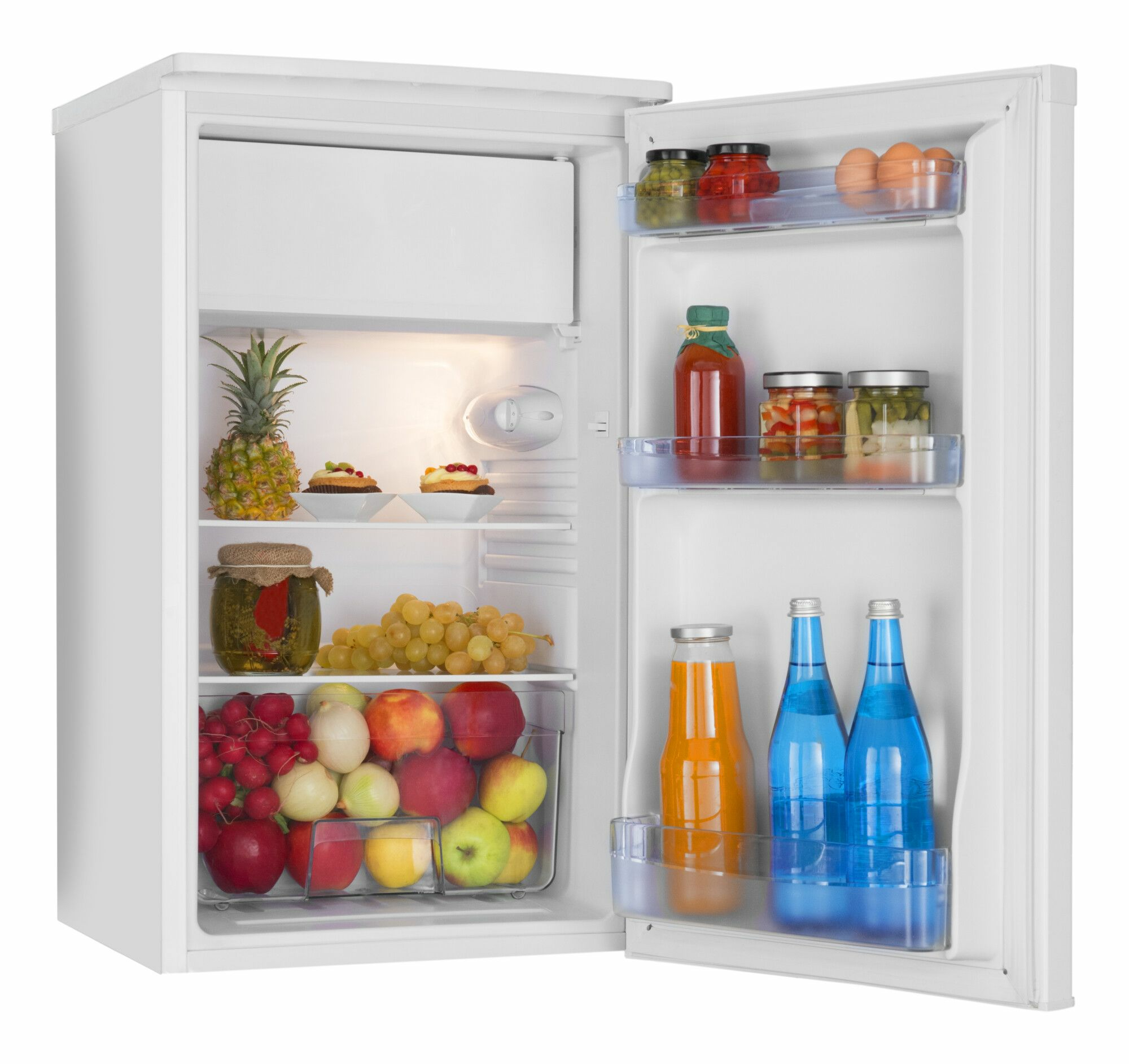 Amica KS 361 155 W combi-fridge Freestanding 83 L E White