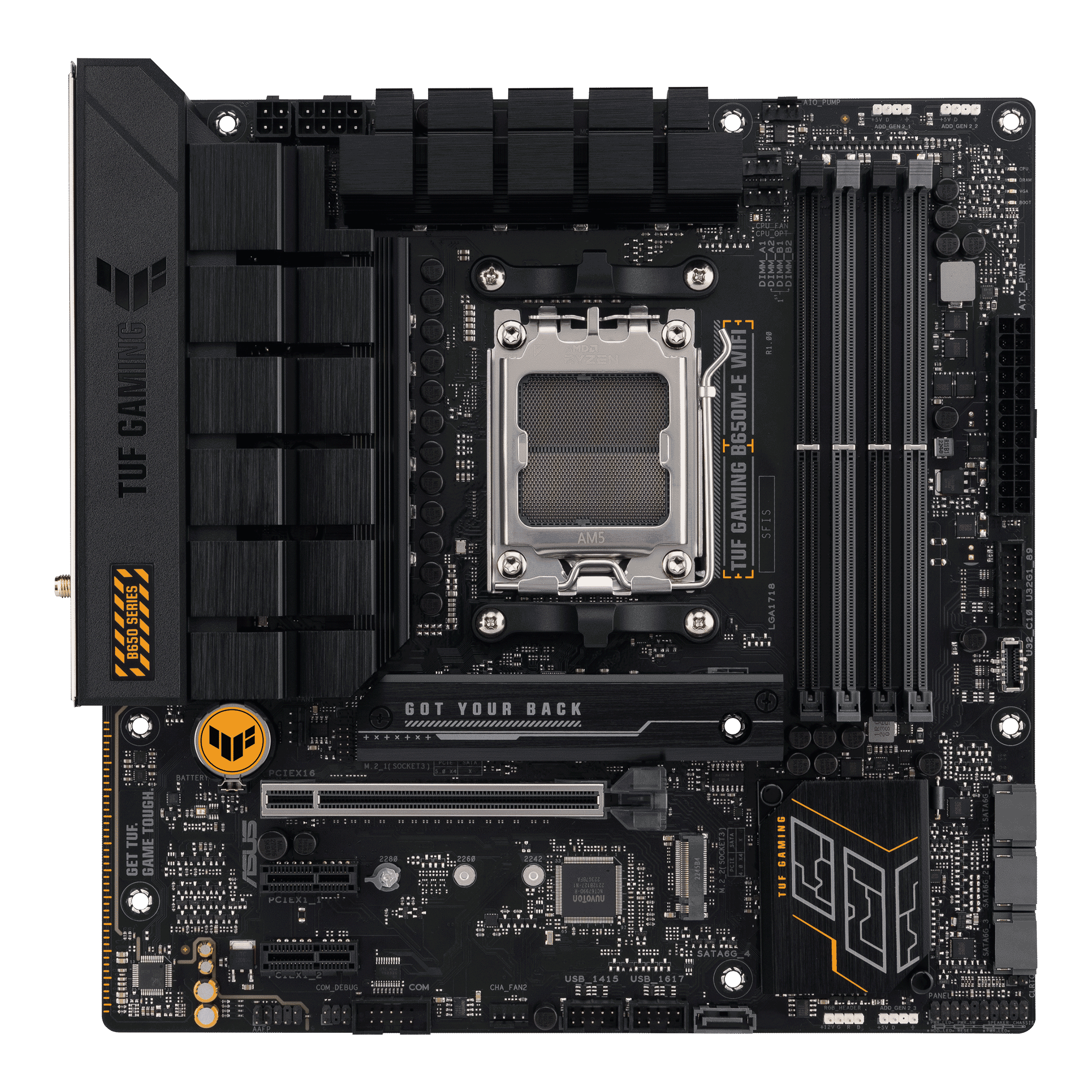 ASUS TUF GAMING B650M-E WIFI AMD B650 Buchse AM5 micro ATX