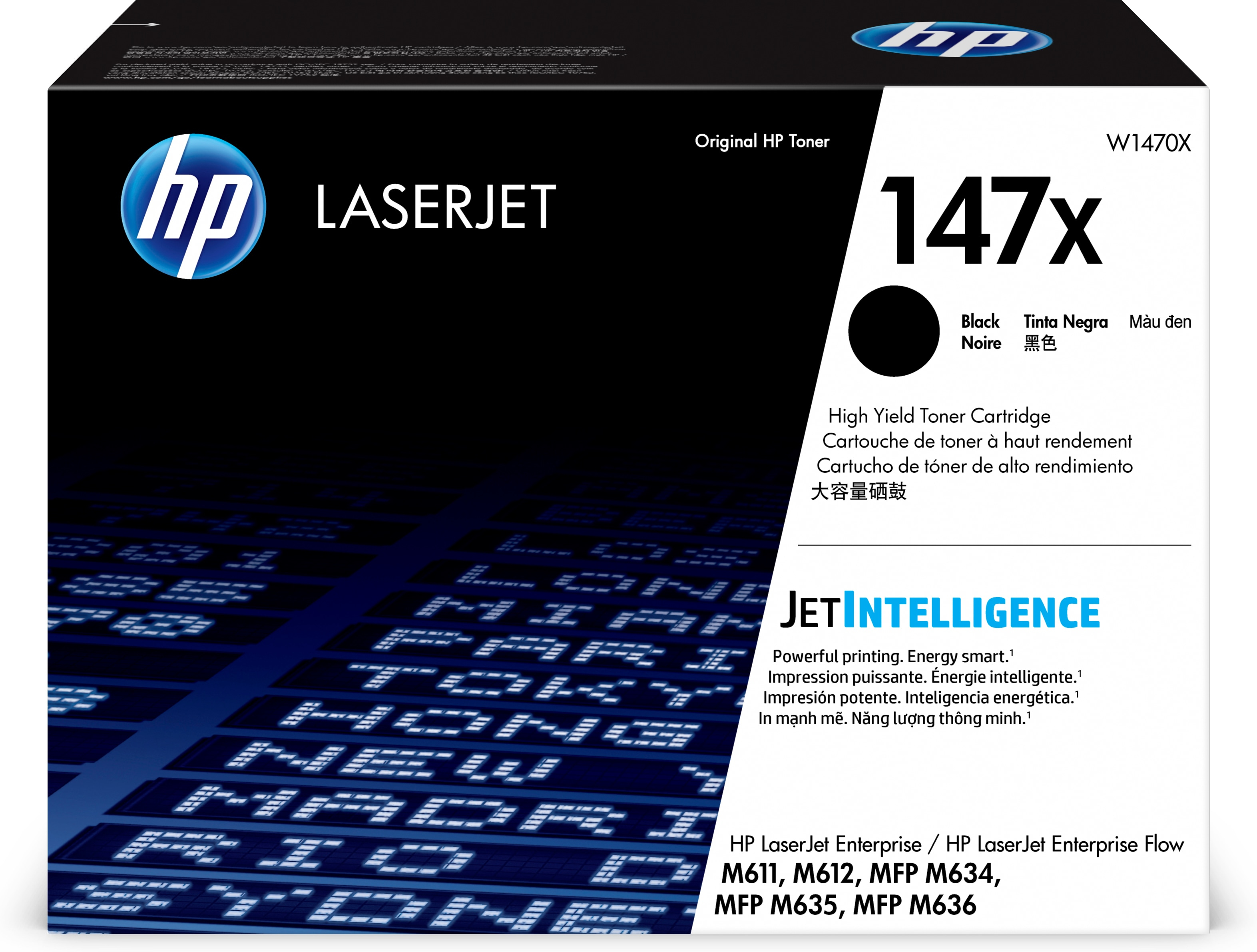 HP LaserJet 147X Schwarz Original Tonerkartusche mit hoher Reichweite