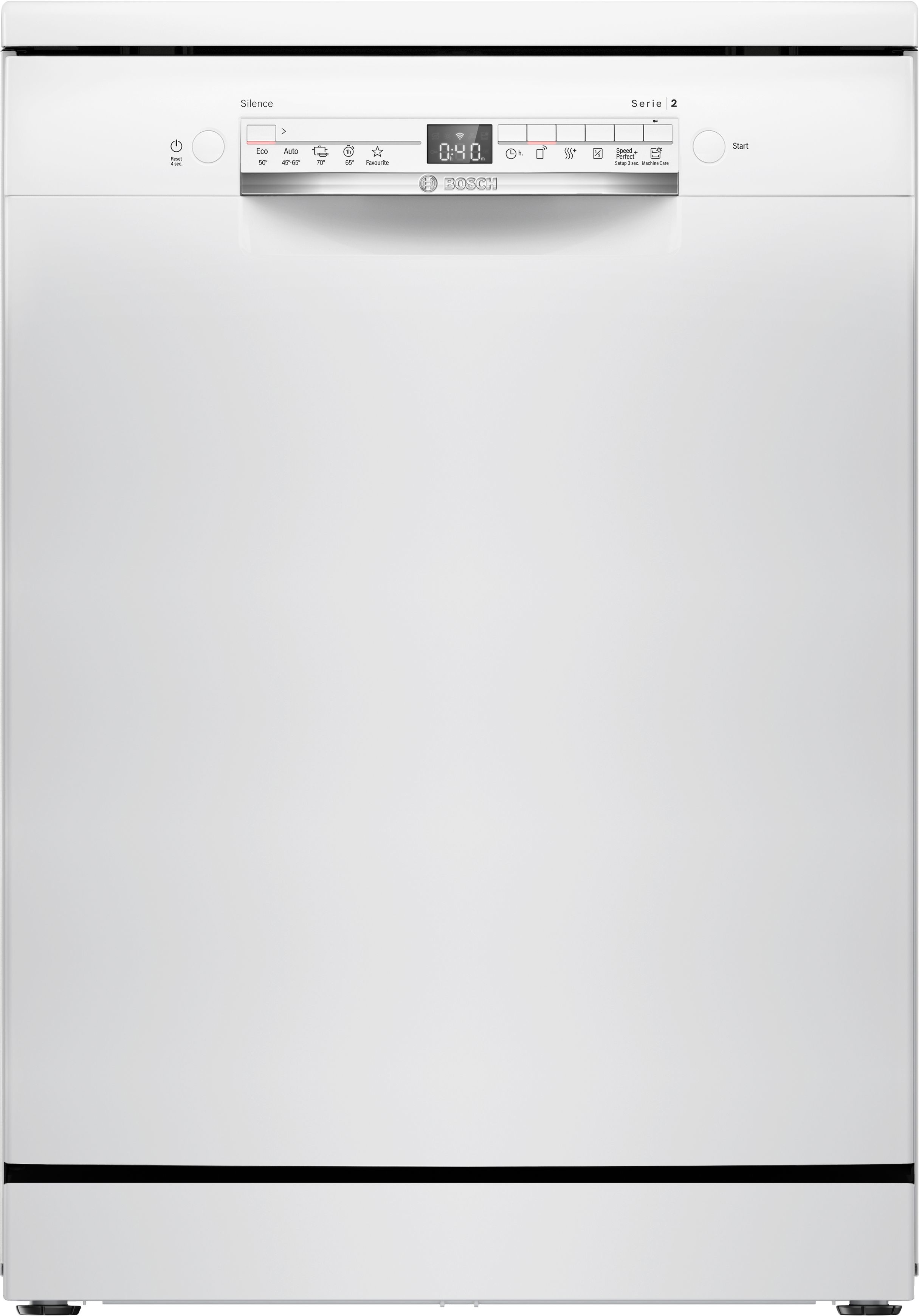 Bosch Serie 2 SMS2HTW02E Spülmaschine Freistehend 14 Maßgedecke D