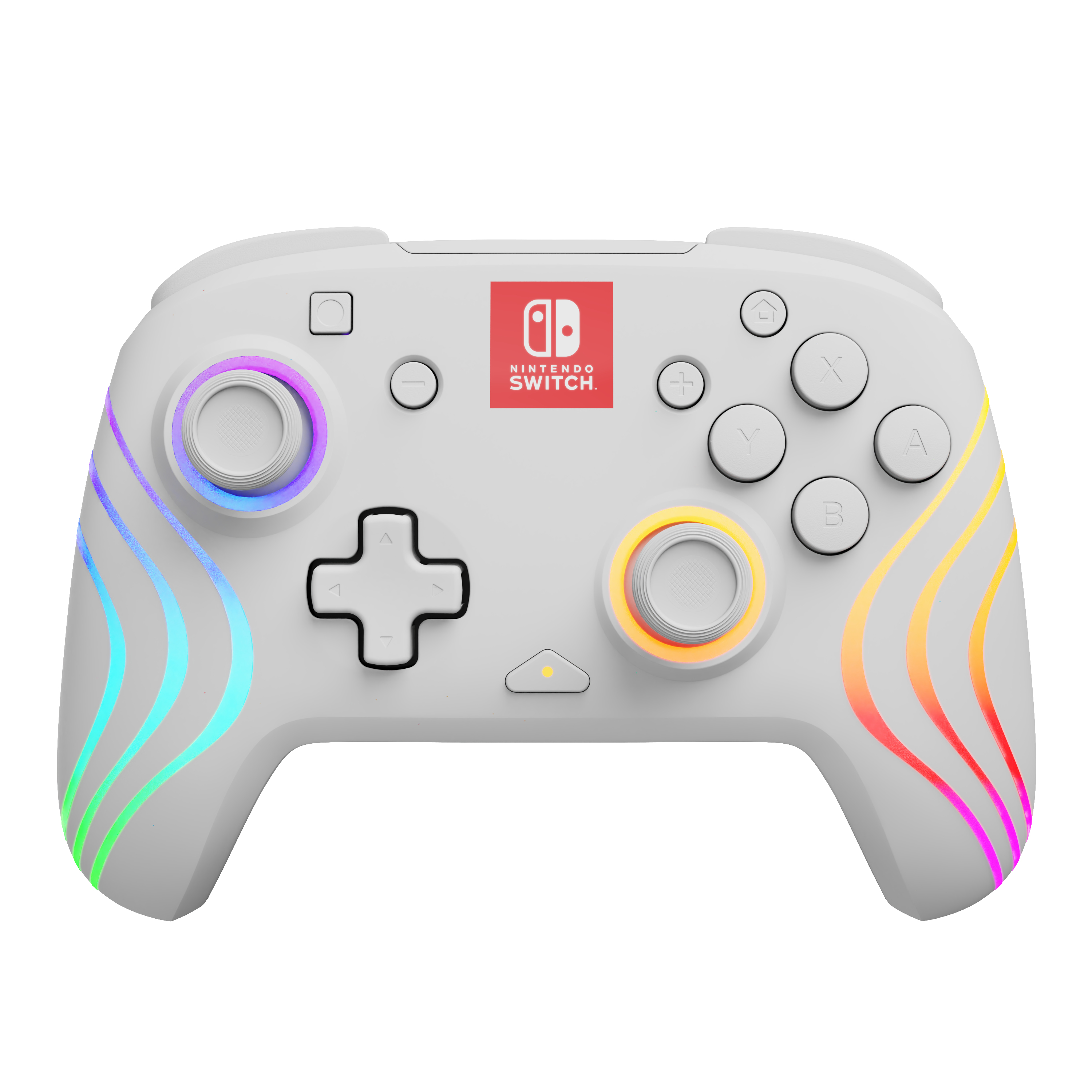 PDP Afterglow Wave Weiß Gamepad Analog / Digital Nintendo Switch, Nintendo Switch OLED