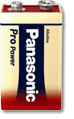 Panasonic 6LR61PPG Einwegbatterie Alkali