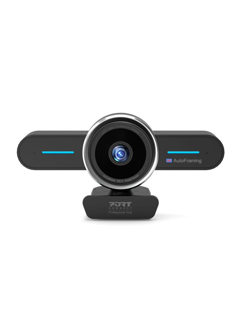 Port Designs 902003 Videokonferenzkamera 8,29 MP Schwarz 3840 x 2160 Pixel 30 fps CMOS