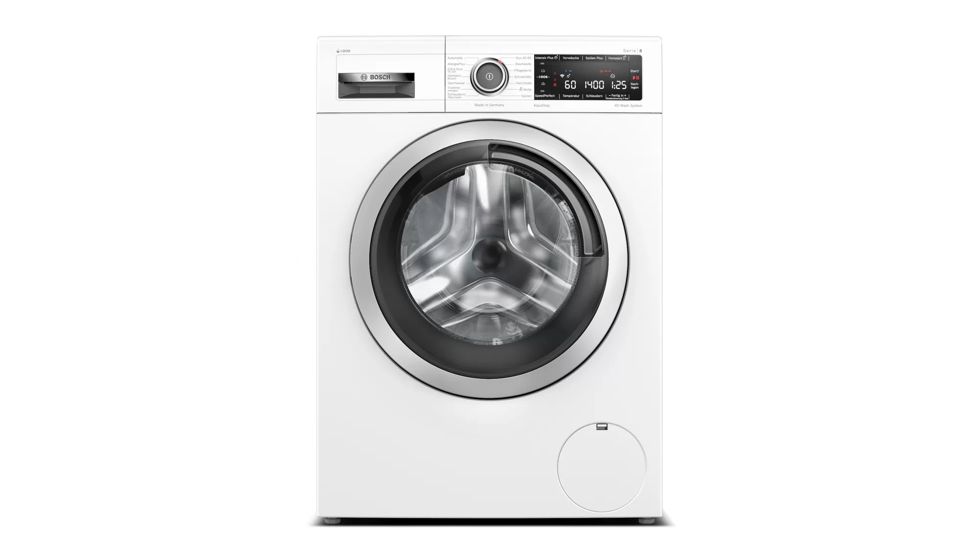 Bosch Serie 8 WAV28K43 Waschmaschine Frontlader 9 kg 1400 RPM Weiß
