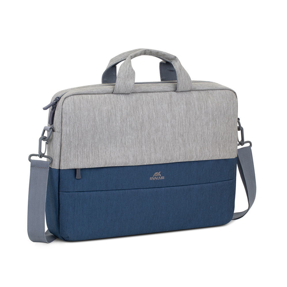 Rivacase 7532 39,6 cm (15.6") Aktenkoffer Blau, Grau