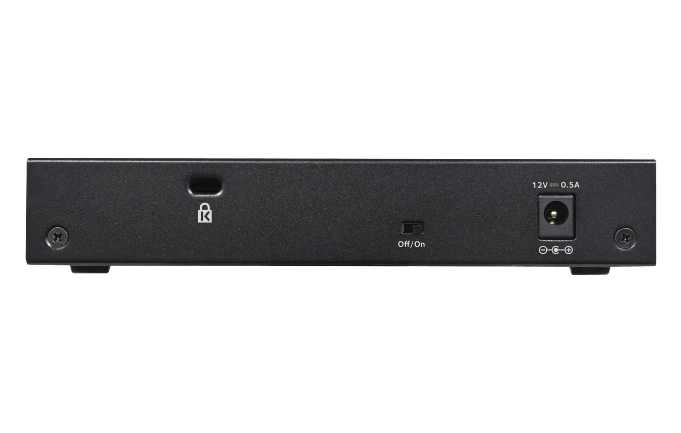 NETGEAR GS308-300PES Netzwerk-Switch Unmanaged L2 Gigabit Ethernet (10/100/1000) Schwarz