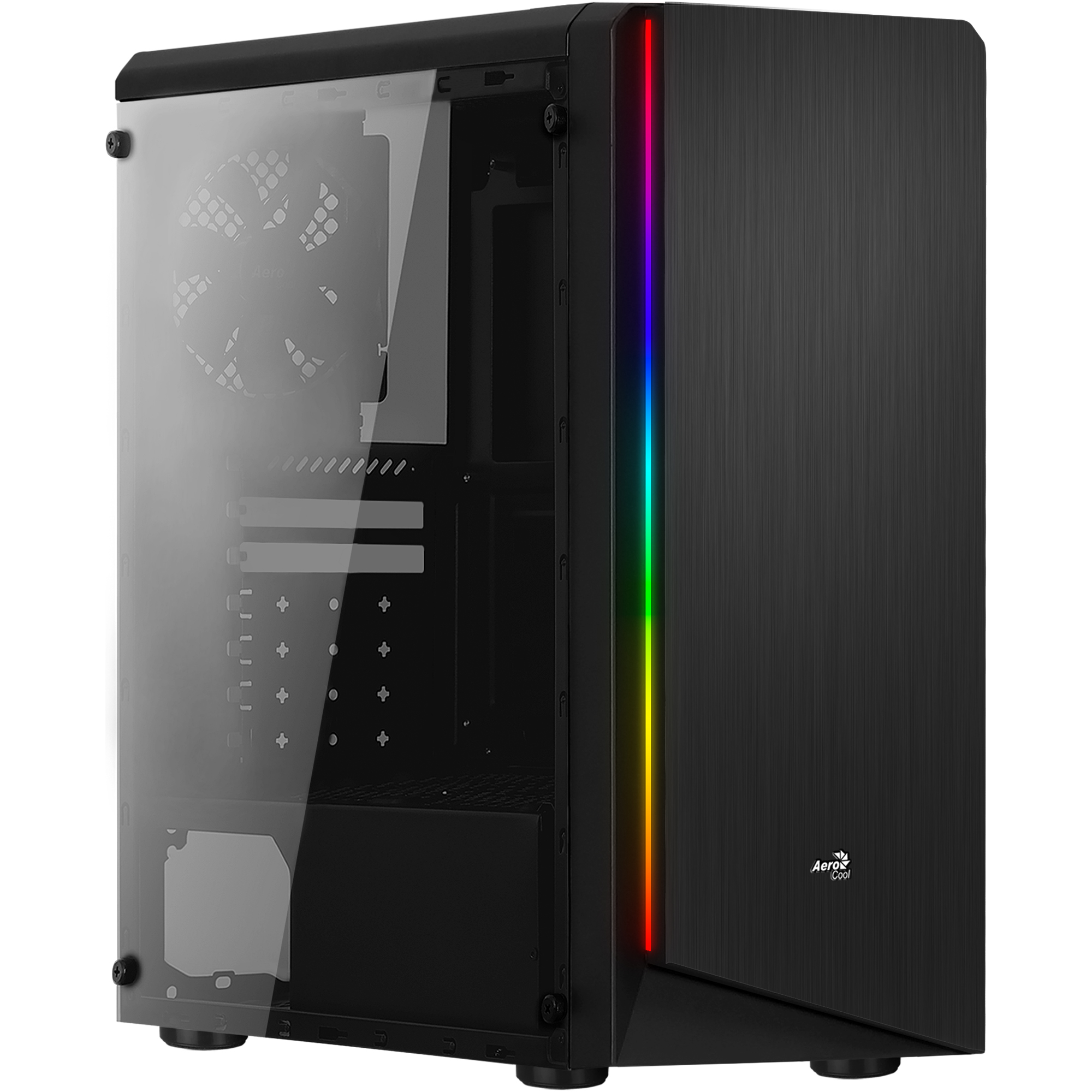 Aerocool RIFT Computer-Gehäuse Midi Tower Schwarz