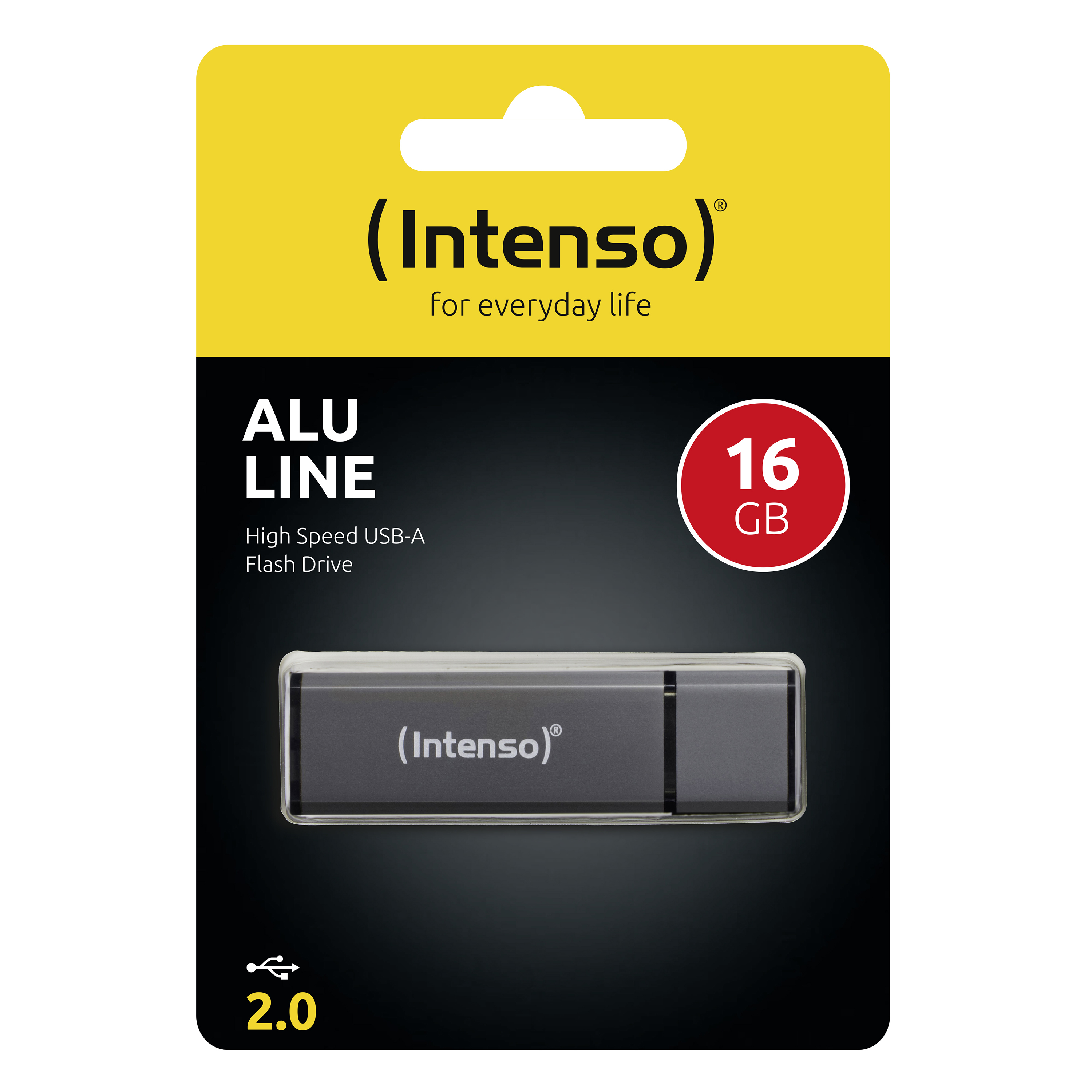 Intenso Alu Line USB-Stick 16 GB USB Typ-A 2.0 Anthrazit