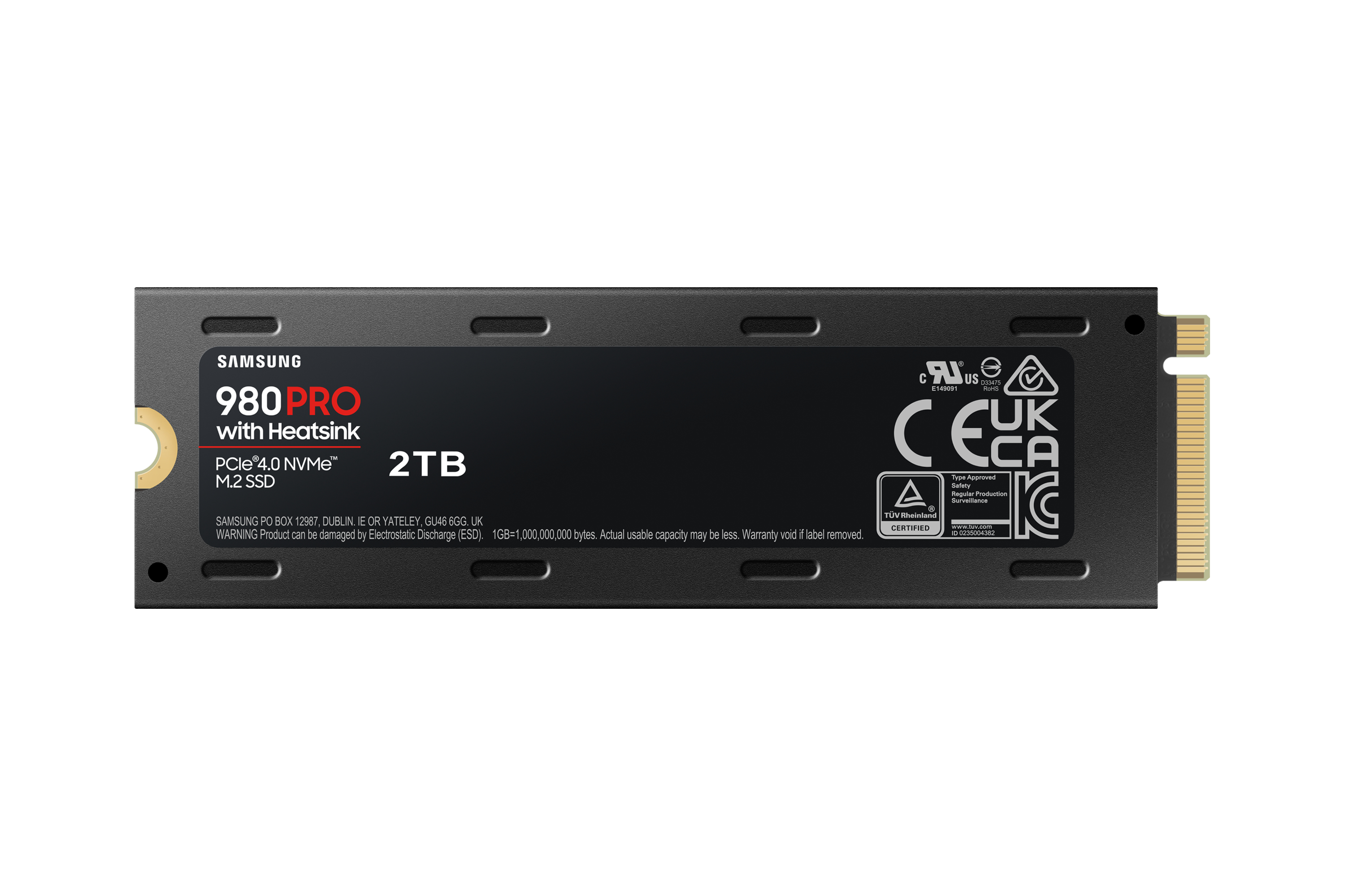 Samsung 980 Pro M.2 2 TB PCI Express 4.0 V-NAND MLC NVMe