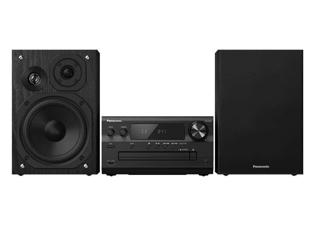 Panasonic SC-PMX802E-K Home-Stereoanlage Home-Audio-Minisystem 120 W Schwarz
