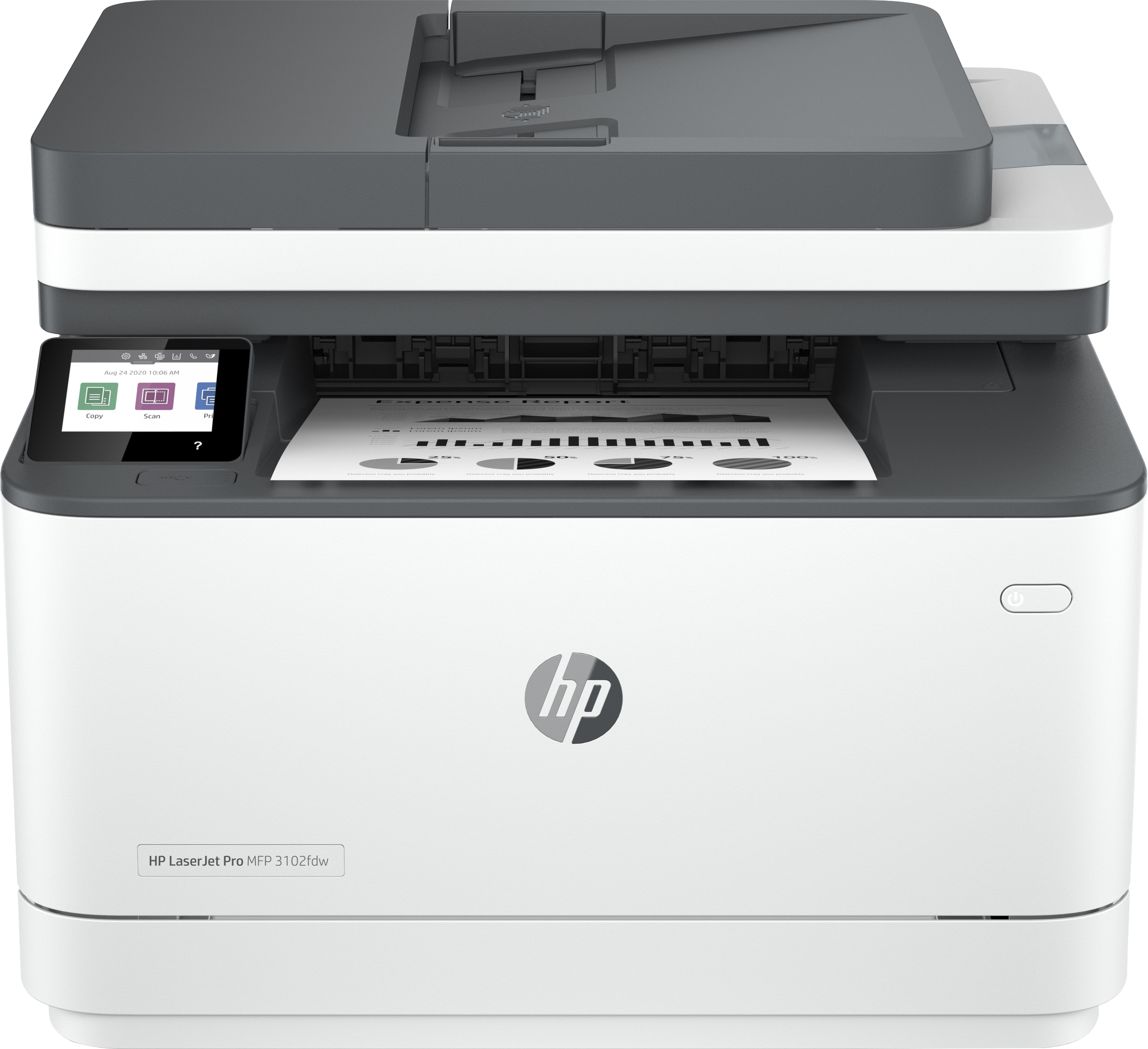 HP LaserJet Pro Multifunktionsdrucker 3102fdw Drucker, Schwarzweiß, Drucker für Kleine und mittlere Unternehmen, Drucken, Kopieren, Scannen, Faxen, Wireless; Drucken vom Smartphone oder Tabl