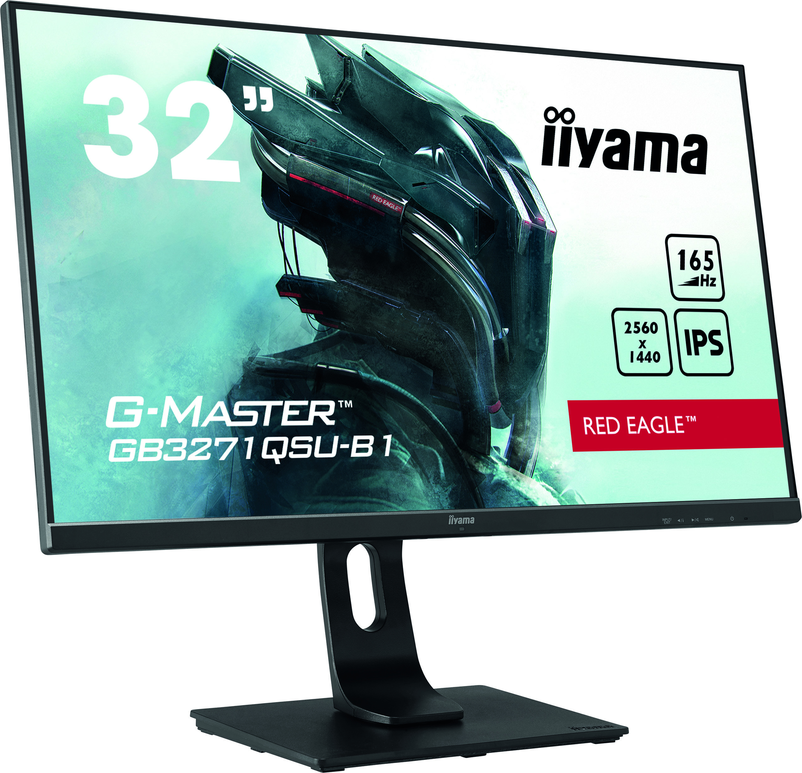 iiyama G-MASTER GB3271QSU-B1 Computerbildschirm 80 cm (31.5") 2560 x 1440 Pixel Wide Quad HD LED Schwarz