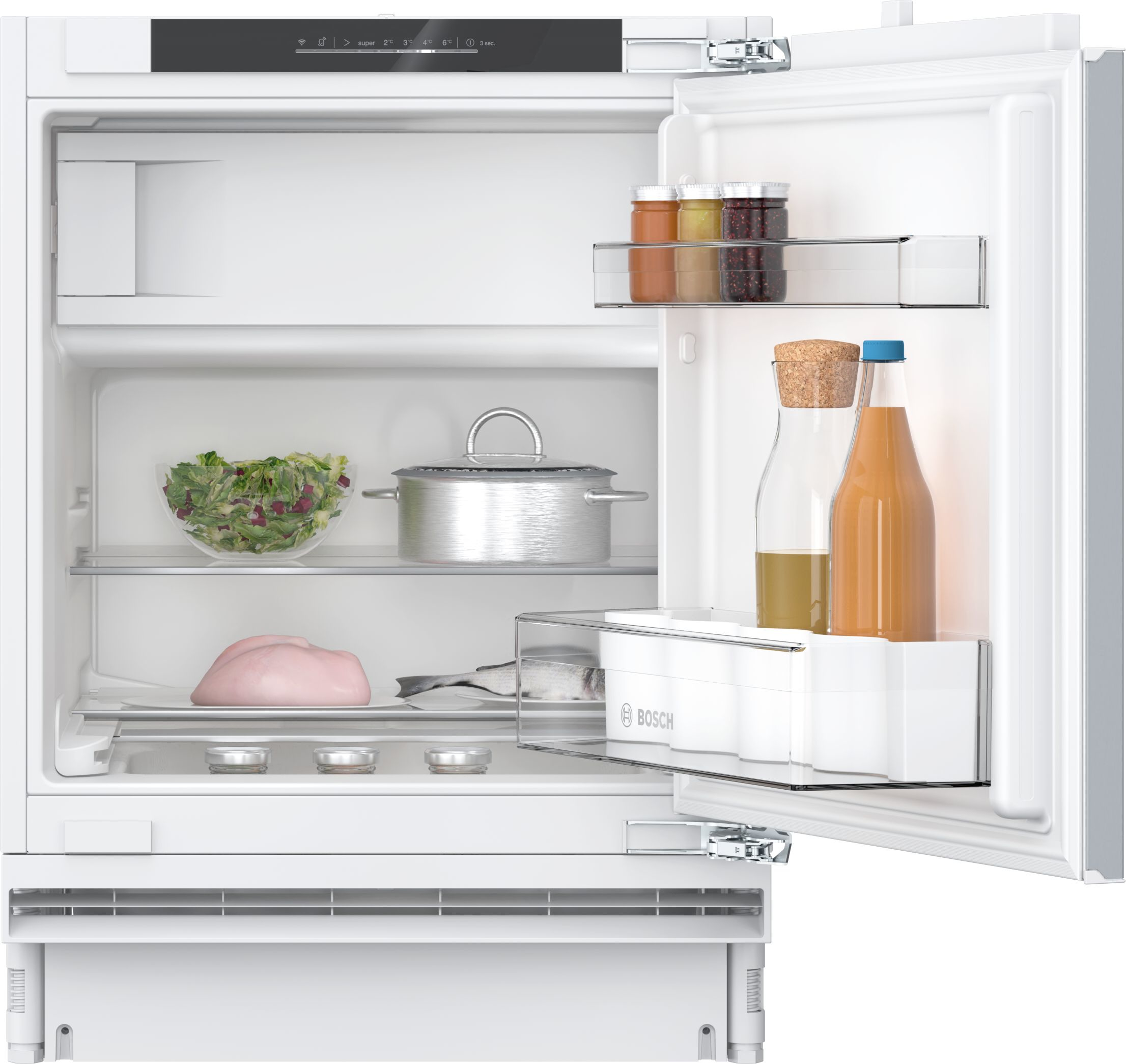Bosch Serie 4 KUL22VFD0 Kühlschrank mit Gefrierfach Unterbau 110 l D Weiß