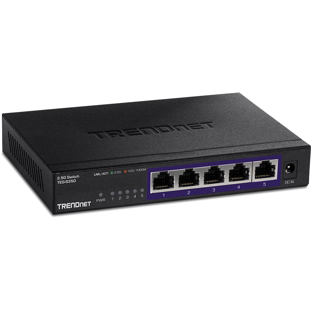 Trendnet TEG-S380 Netzwerk-Switch Unmanaged Gigabit Ethernet (10/100/1000) Schwarz