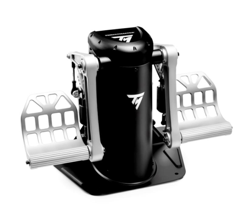 Thrustmaster TPR Rudder Schwarz, Silber USB Flugsimulation Analog PC