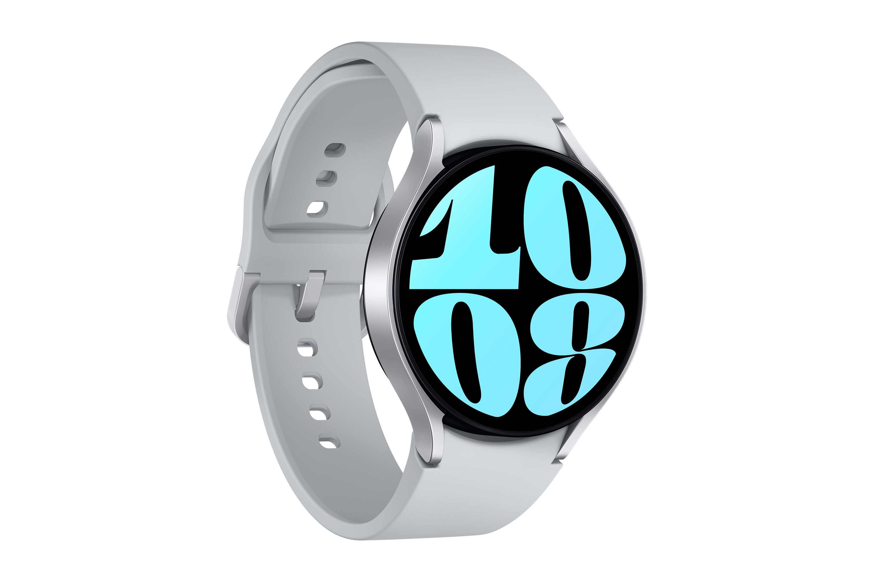 Samsung Galaxy Watch6 44 mm Digital Touchscreen Silber