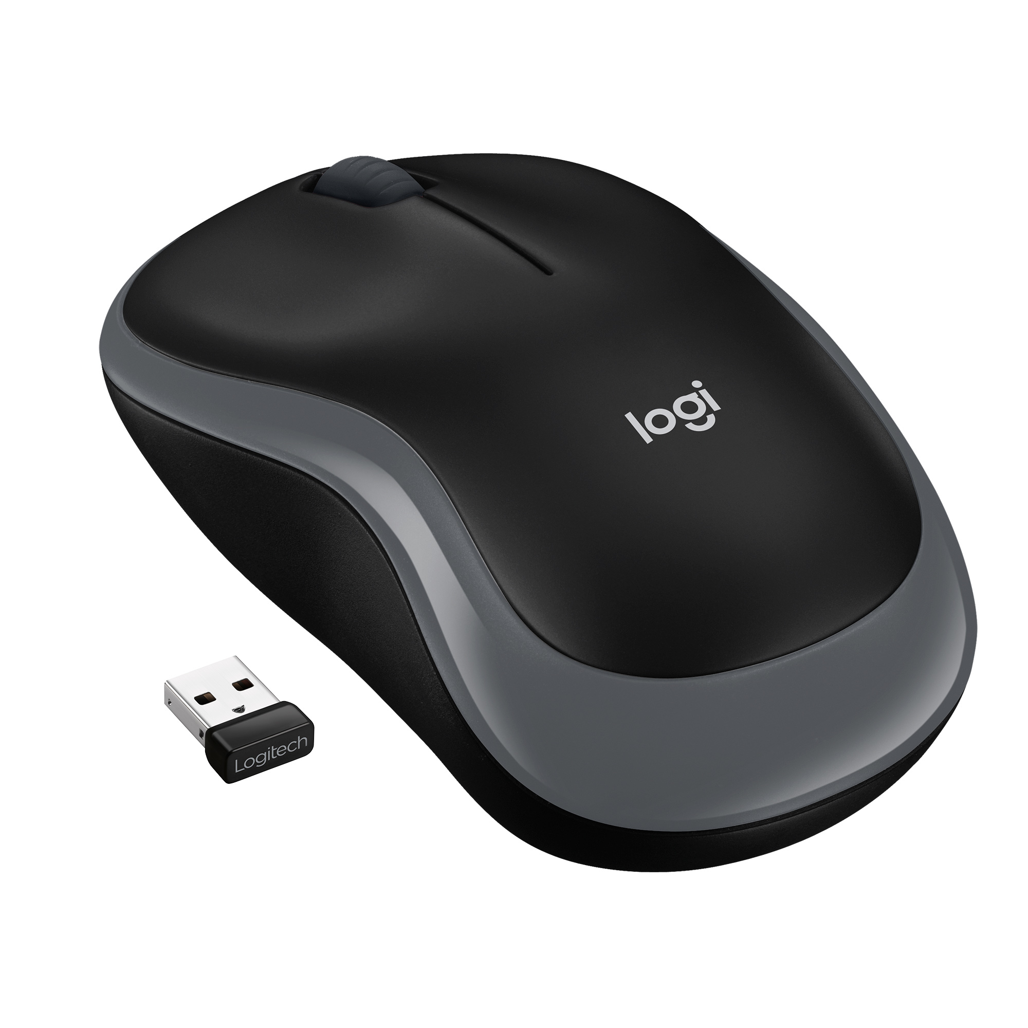 Logitech M185 fare Ofis İki elini de kullanabilen RF kablosuz Optik 1000 DPI