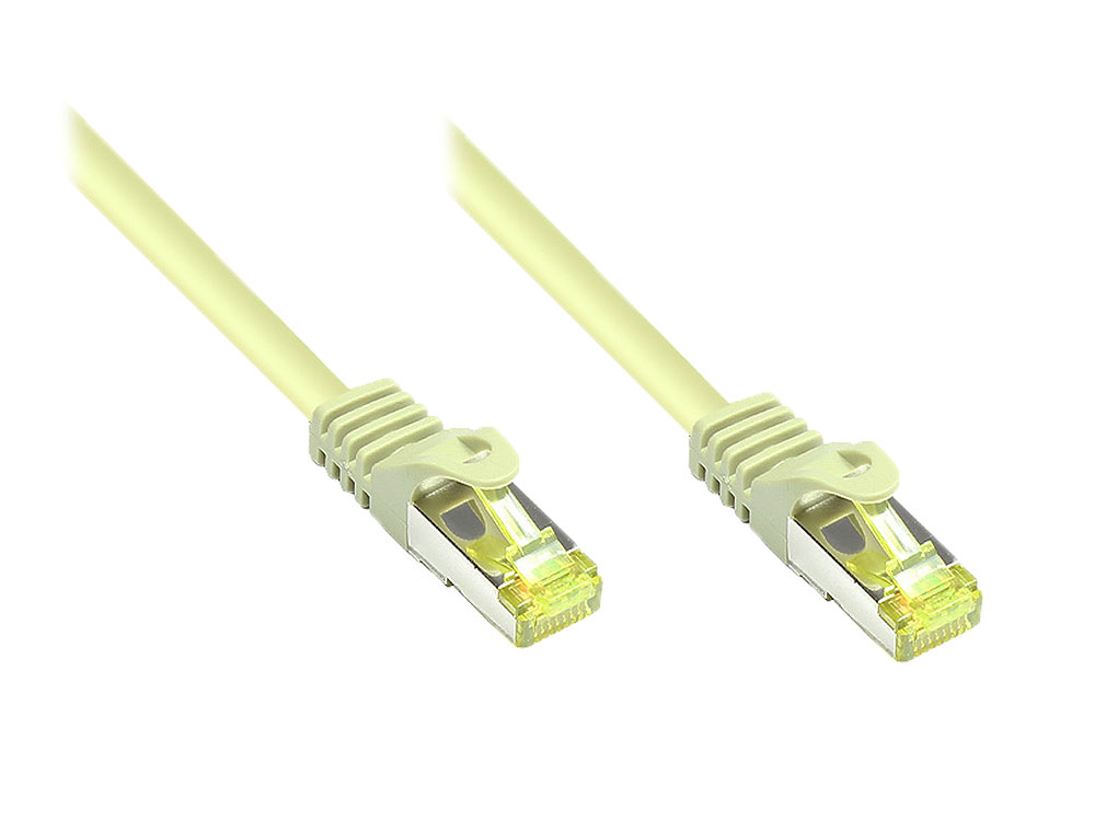 Alcasa 0.15m Cat7 RJ-45 networking cable Grey S/FTP (S-STP)