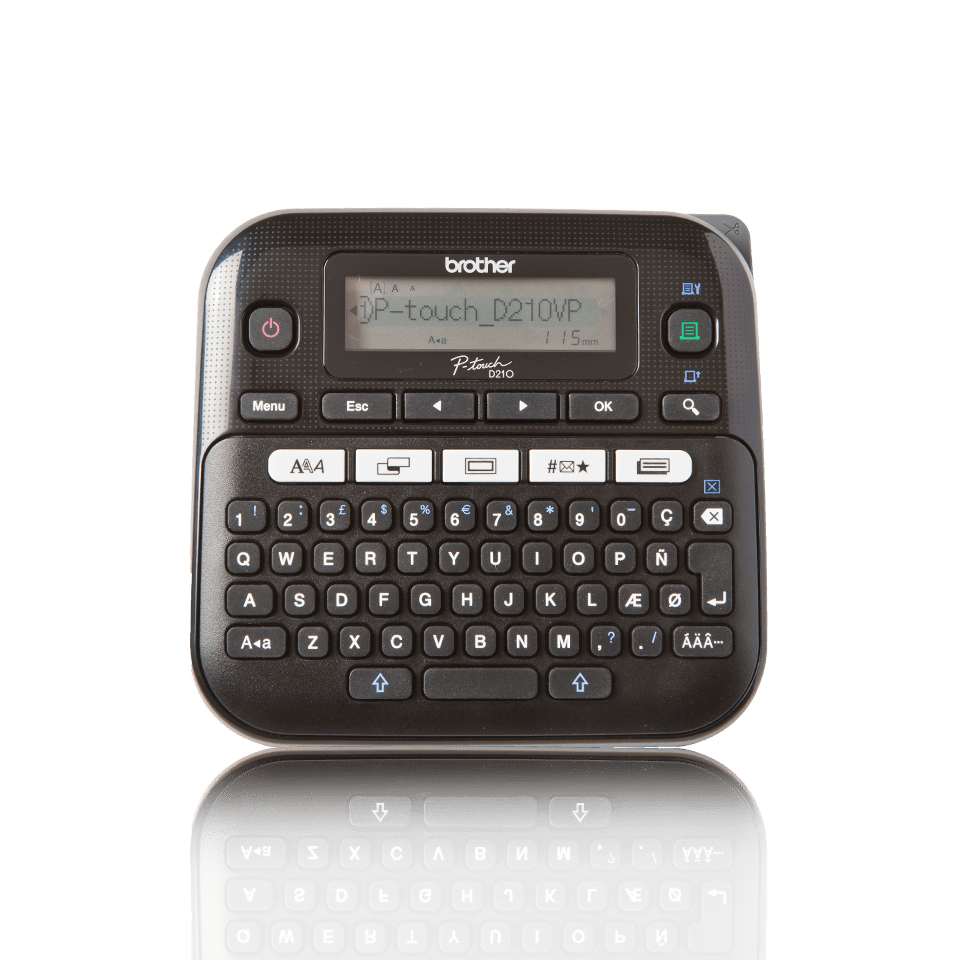 Brother PT-D210VP Etikettendrucker Wärmeübertragung 180 x 180 DPI 20 mm/sek QWERTY