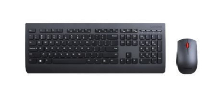 Lenovo 4X30H56809 Tastatur Maus enthalten RF Wireless QWERTZ Deutsch Schwarz