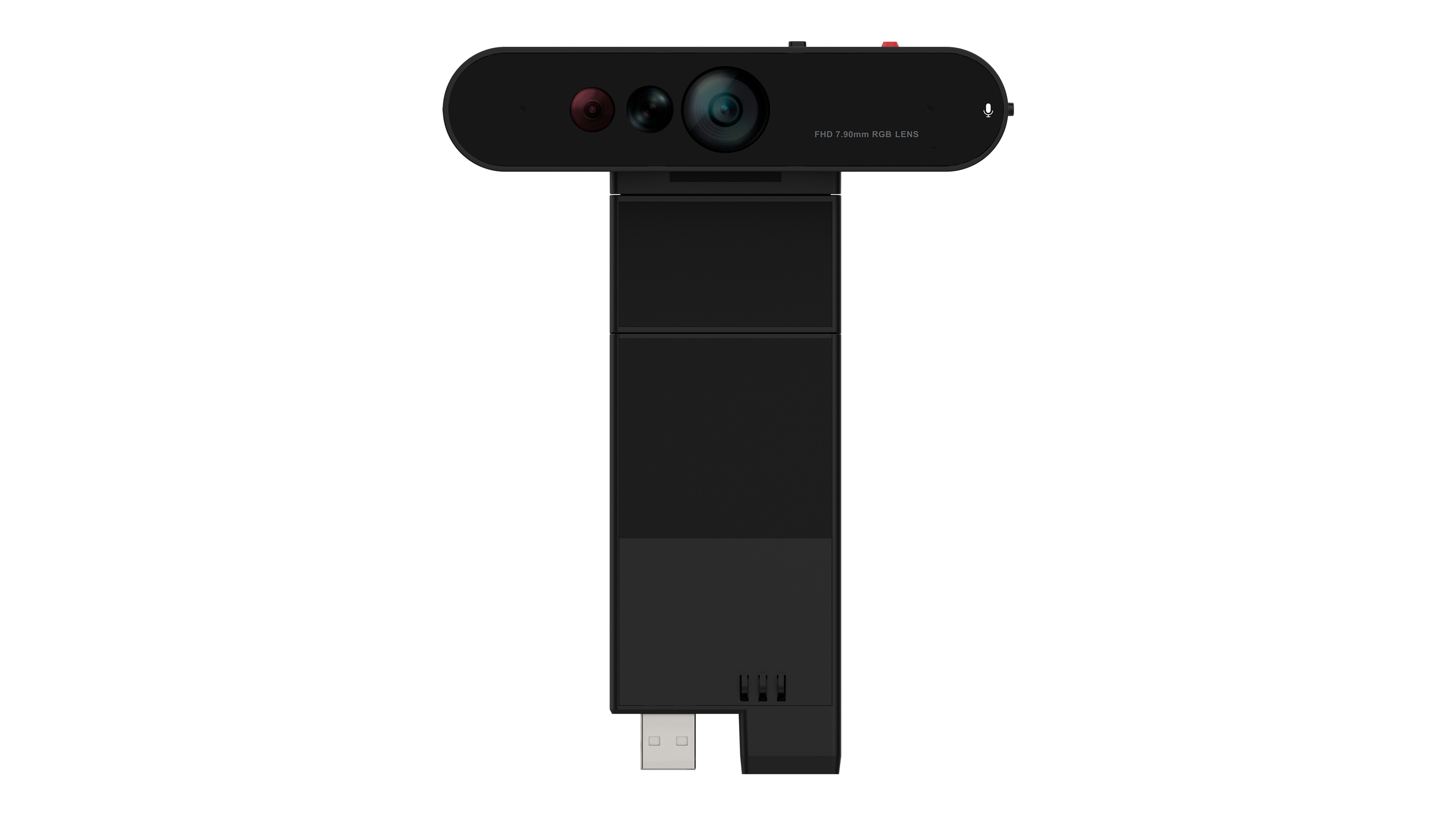 Lenovo ThinkVision MC60 Webcam 1920 x 1080 Pixel USB 2.0 Schwarz