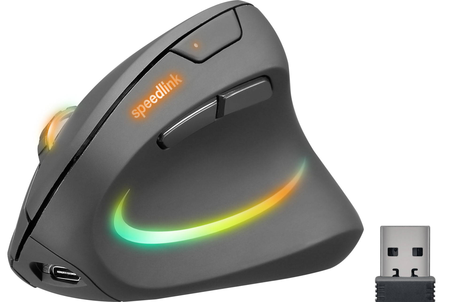 SPEEDLINK SL-630026-BK Maus Gaming rechts RF Wireless Optisch 3200 DPI